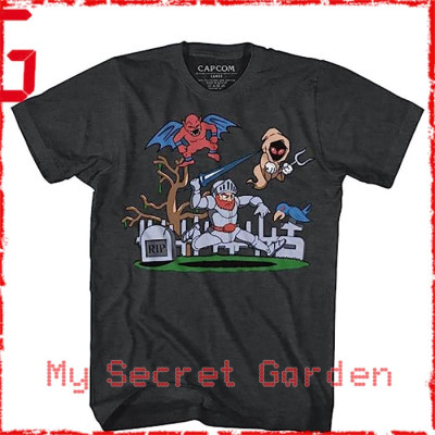 Ghosts 'n Goblins - Graveyard Capcom Official T Shirt ( Men L ) ***READY TO SHIP from Hong Kong*** Ghosts 'n Goblins - Graveyard Capcom Official T Shirt ( Men L ) ***READY TO SHIP from Hong Kong***